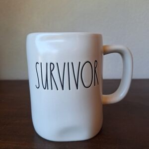 RAE DUNN SURVIVOR MUG
